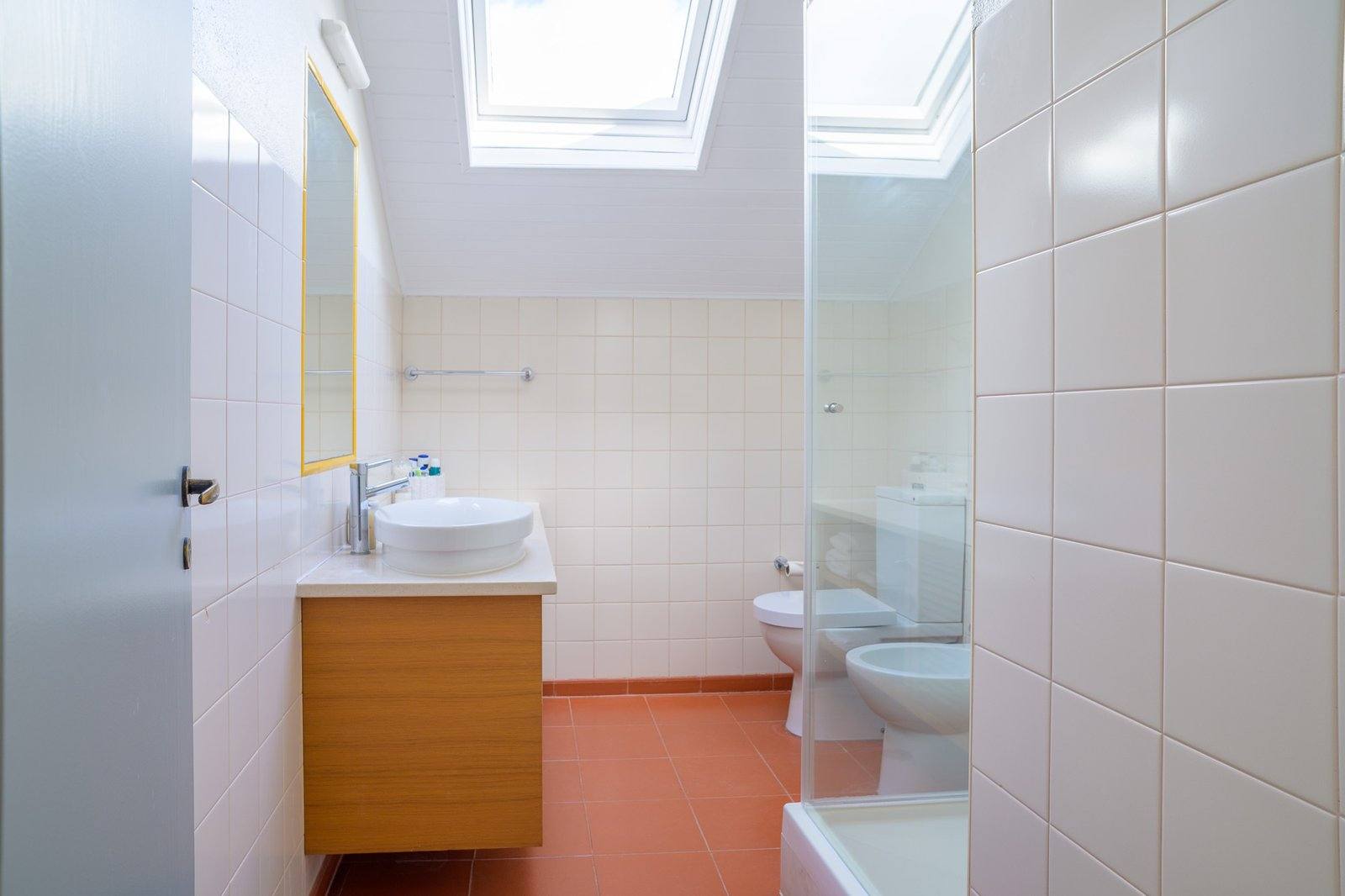 Attic bathroom
